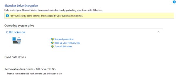 微软Win1011 BitLocker加密功能出故障：莫名弹