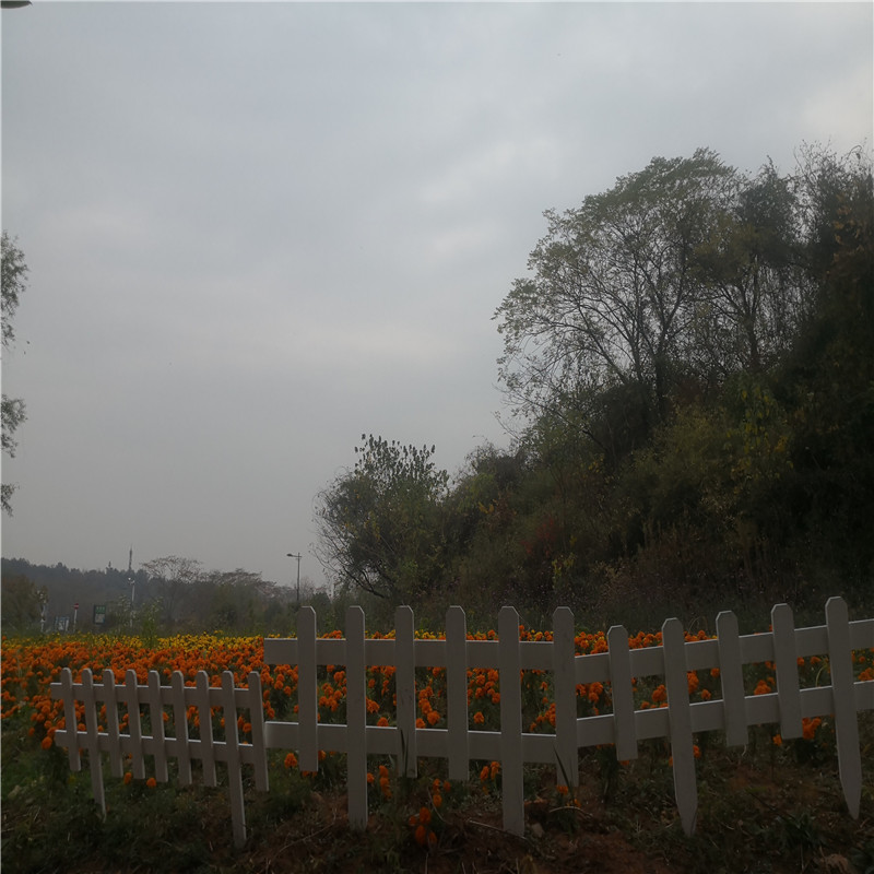 张家口伸缩栅栏户外防腐木围栏竹篱笆竹子护栏